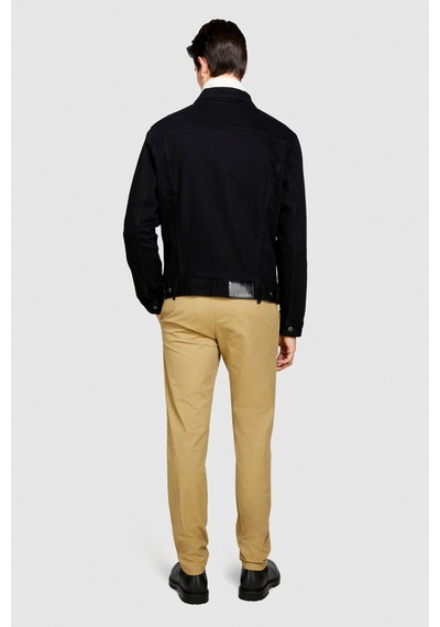 Sisley Esnek Slim Fit Chino Pantolon Erkek Bej Pantolon - 323a4jgcsf03e