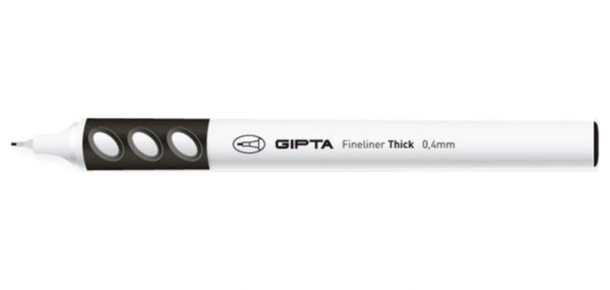 Fineliner Thick Kalem 0.4 Mm Siyah