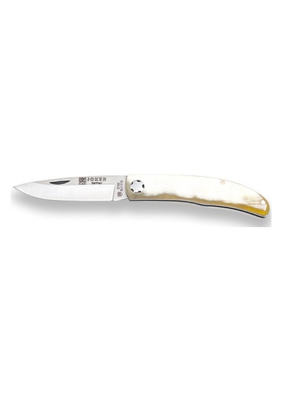 Joker Na112 Piston Setter Bull Horn Folding Pocket Knife Boynuz Saplı Kamp Çakı Çok Renkli