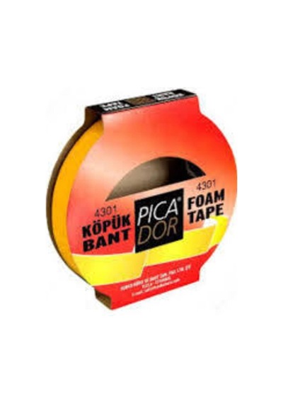 Picador Çift Taraflı Bant Köpük Rulo Askılı 19 Mm x 5 Mt