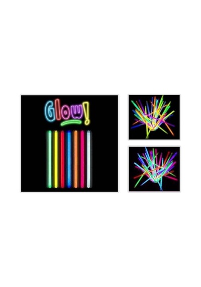 Glow Stick 20 Cm Fosforlu Kırılan Çubuk 10 Adet
