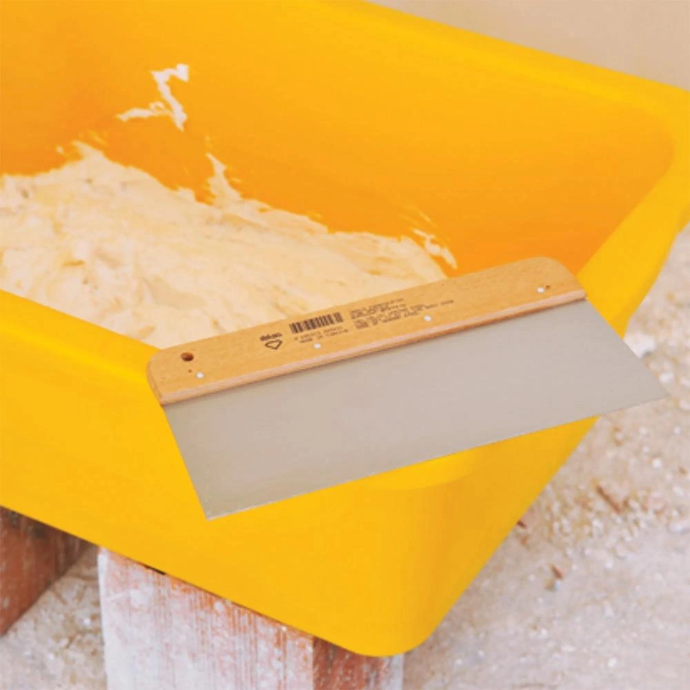 Dekor 042 Ahşap Saplı Geniş Macun Ispatula 22 Cm