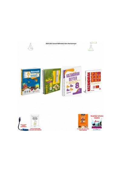 Çanta 8. Sınıf Lgs Tüm Dersler 118 4 Kitap Seti