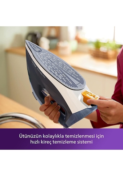 7000 Serisi Buharlı Ütü - 2800w, Steamglide Plus Taban, 250 G Güçlendirme, 50 G/dk Sürekli Buhar, Otomatik Kapanma, Hızlı Kireç Temizleme Dst7030/20 7000 Serisi Buharlı Ütü - 2800w, Steamglide Plus Taban, 250 G Güçlendirme, 50 G/dk Sürekli Buhar, Otomatik Kapanma, Hızlı Kireç Temizleme Dst7030/20