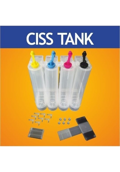 Bitmeyen Kartuş Tankı 400 ML 4 Renk (Boş) "Matkap Ucu "