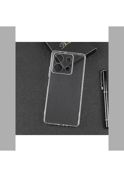 Redmi Note 13 Pro 5g Uyumlu Kılıf Şeffaf Kamera Korumalı 3d