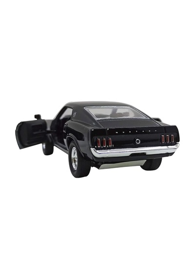 1 32 / 1 36 1969 Ford Mustang Boss Diecast Model Araba Siyah