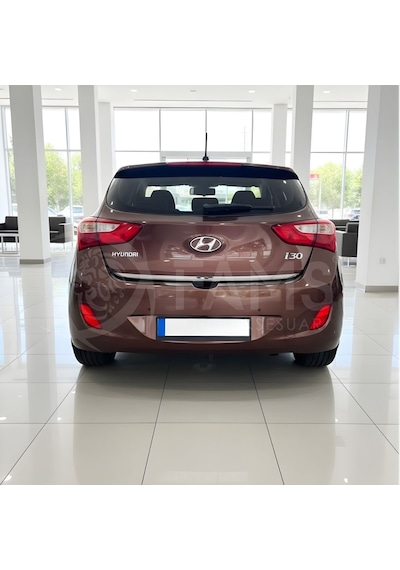 Hyundai İ30 Krom Bagaj Alt Çıtası 2012-2017 Arası P.Çelik