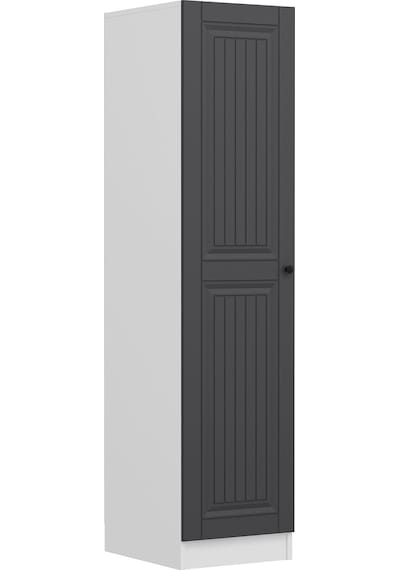 Minar Kale 1 Kapaklı Dolap İlkbahar Mebran 210cm - Beyaz/antrasit - Askılıklı Çok Renkli Minar Kale 1 Kapaklı Dolap İlkbahar Mebran 210cm - Beyaz/antrasit - Askılıklı Çok Renkli