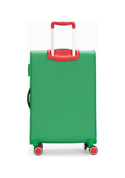 United Colors Of Benetton Ultra Light Kumaş Orta Boy Valiz Yeşil Bnt2800