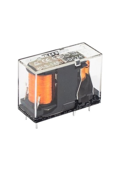 24 Volt Röle Tek Kontak 5 Bacak 10 Amper