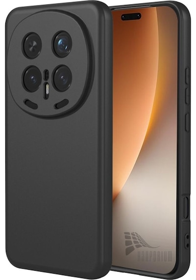 Honor Magic 8 Pro Uyumlu Silikon Kılıf - Pastel Renk Tonu Kamera Korumalı Esnek Kapak - Siyah Siyah