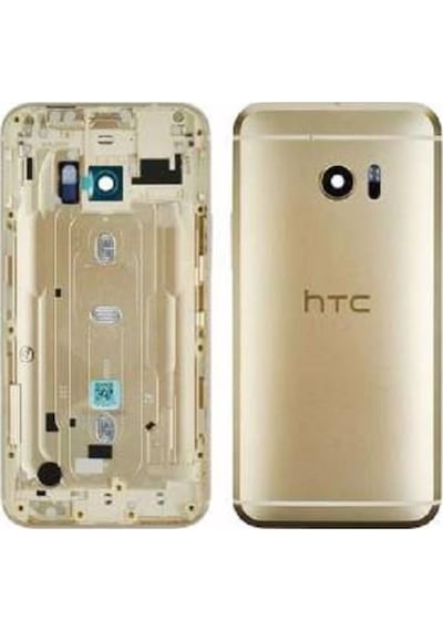 Htc One M10 Kasa Kapak Full - Gümüş Gri