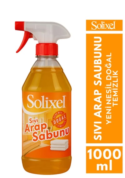 Solixel Kıvamlı Sıvı Arap Sabunu Yeni Nesil Doğal Temizlik 1 L