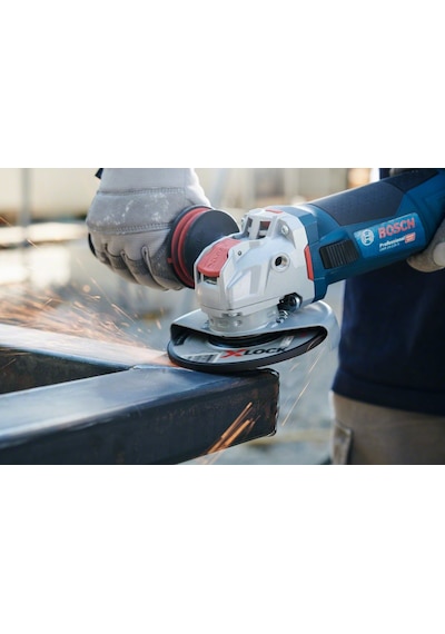 Bosch X-lock 125 6,0 Mm Expert Serisi Bombeli Metal Taşlama Taşı 2608619259