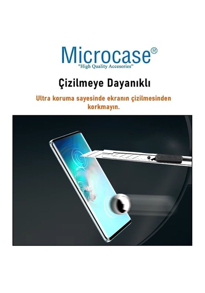 Microcase Huawei Mate 80 Pro İle Uyumlu Full Tpu Nano Ön Ekran Koruma Filmi - Ekm101