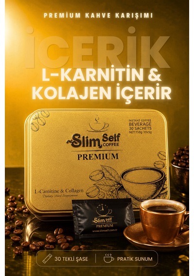 Slimself Premium Form Kahvesi 30 Şase Günlük