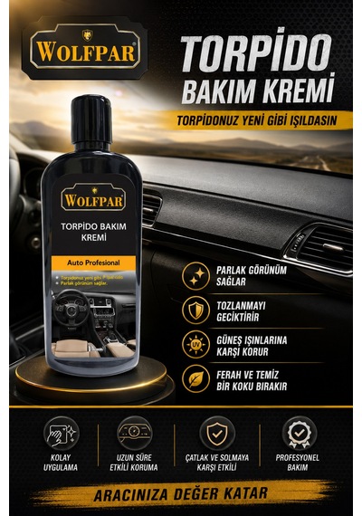 Torpido Bakım Kremi
