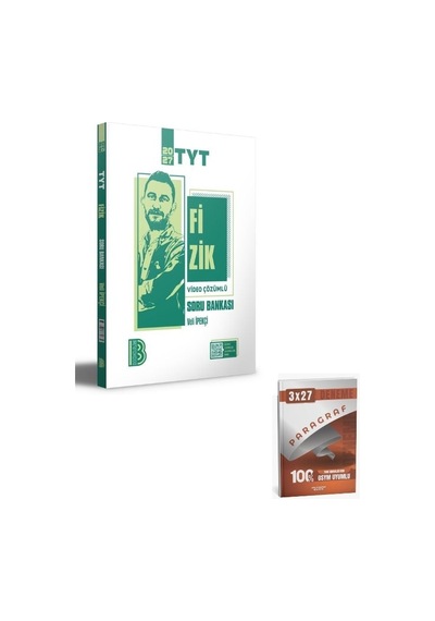 2027 Benimhocam 2027 Tyt Fizik Video Çözümlü Soru Bankası + Anla Kazan Paragraf