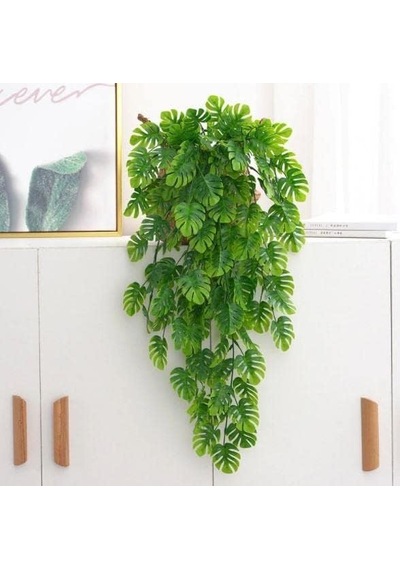 Yapay Çiçek Sarkan Monstera Devetabanı 5 Dallı 70cm Diğer