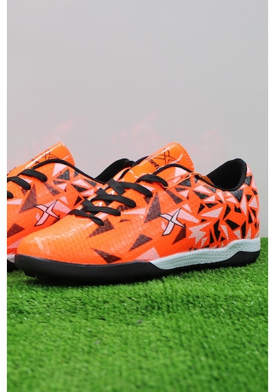 Kinetix Estes Tf Turuncu Çim Saha Halı Saha Futbol Ayakkabı 001
