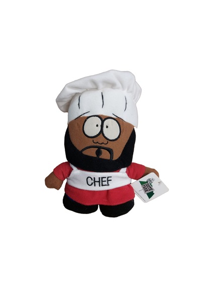 Chef Şef Peluş Oyuncak 20cm Beyaz - Kırmızı