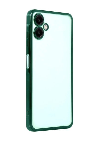 Samsung Galaxy A07 4g Razer Lensli Silikon - Yeşil 0.2M-Çok Renkli