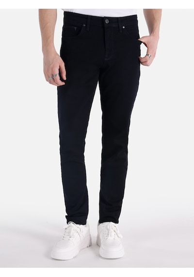 Colin's Colins 041 Danny Dar Kesim Düşük Bel Düz Paça Lacivert Erkek Pantolon Cl1068510 001