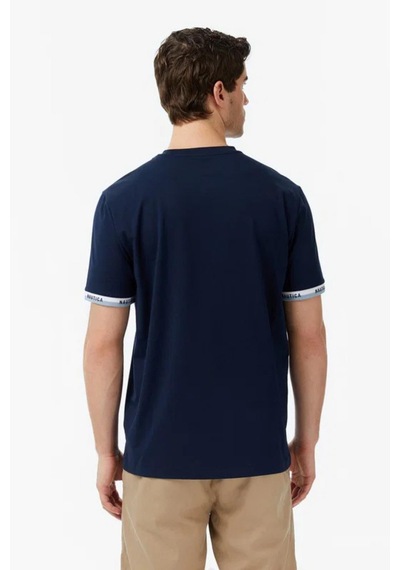 Nautica Erkek Lacivert Regular Fit T-shirt-14589