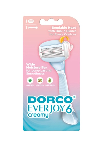 Dorco Everjoy6 Sistem Tıraş Makinesi 1up - 4 Adet Tarı