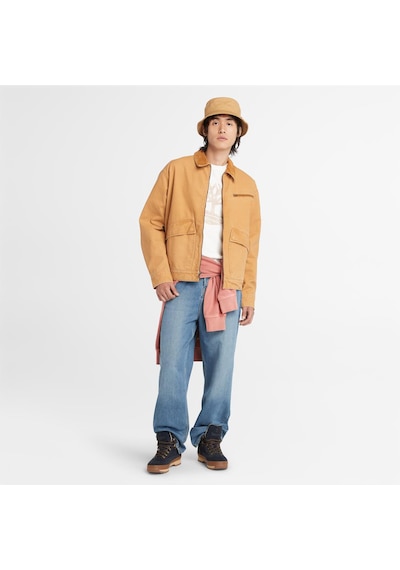 Timberland Strafford Yıkanmış Kanvas Erkek Sarı Ceket Tb0a5tgfp471 Sarı