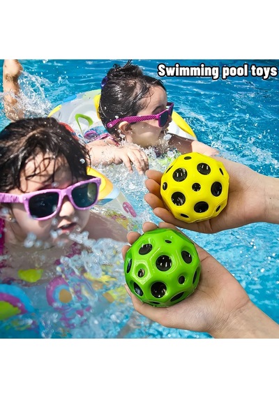 2li Moon Ball Yükseğe Zıplayan Havuz Deniz Outdoor Stres Eğlence Oyuncağı