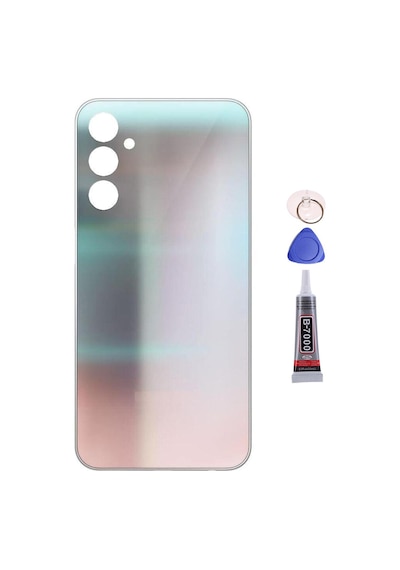 Samsung A24 Beyaz Uyumlu Arka Kapak Batarya Kapağı Pil Kapağı Yapışkan Ve Sökme Aparatıyla Beraber Full Set Beyaz