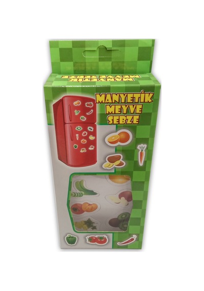 Manyetik Meyve ve Sebze 52 Parça