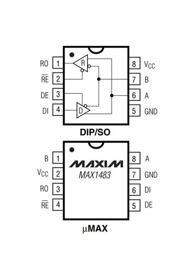 Max1483 Smd So8 Entegre