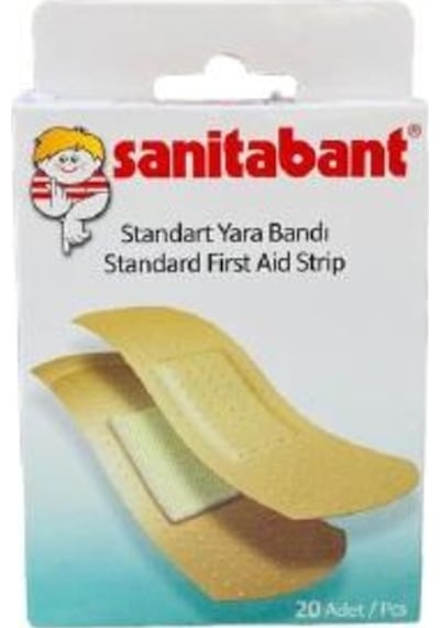 Sanitabant Standart Yara Bandı 20 Adet