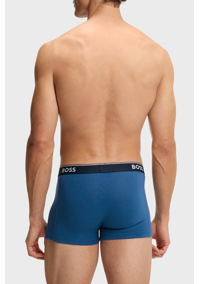 Boss Erkek Boxer 50554443 462 Lacivert Siyah Mavi
