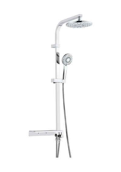 Tema Hill Star Tepe Duş Seti 55138 Krom