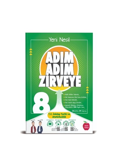 8.sınıf Adım Adım Tc. İnkılap Tarihi Ve Atatürkçülük Konu Anlatımlı