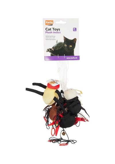 Sesli Böcekler Kedi Oyuncağı 6li Set, 555-504342