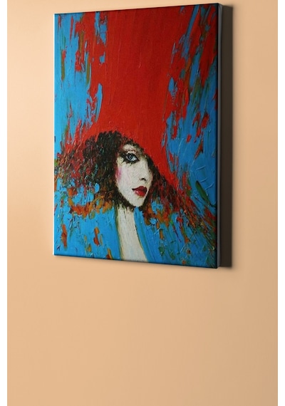 Webstyle Sayılarla Boyama Seti Kasnaklı Büyük Şapkam 40 X 50 Cm