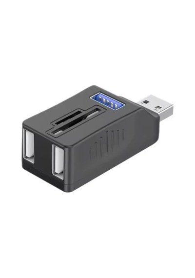 8060 Usb 3.0 Hub 5 Port Çoklayıcı Sd Tf Micro Sd Mmc Kart Okuyucu Splitter Çevirici