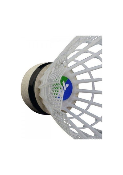 Badminton Topu 6 lı Set Beyaz Mantar Uçlu Bedminton Topu
