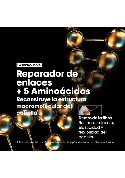 Serie Expert Absolut Repair Molecular Yıpranmış Saçlar İçin Durulanmayan Maske 150 Mililitre