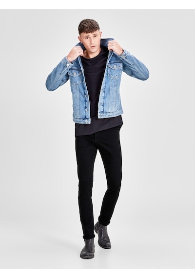 Jack & Jones Jack Jones Glenn Felix AM 046 50SPS Noos Erkek Jean Pantolon-2475 Siyah