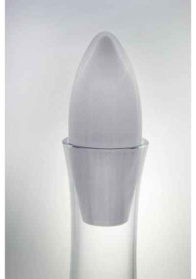 Paşabahçe El İmalatı Kristal Opal Kapak Karaf 1750 Ml 1091420 92648 - Şeffaf