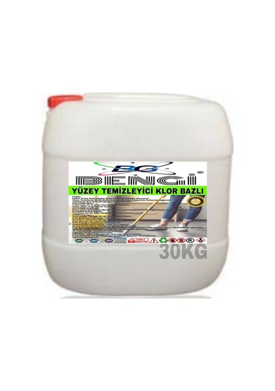 Yüzey Temizleyici Klor Bazlı 30kg Tekli