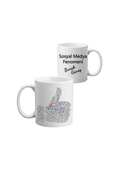 Sosyal Medya Fenomeni Isimli Kupa Bardak