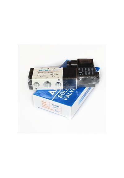 Airtac 4v21008b Dc24v 1/4" Pt 4v Serisi Solenoid Valf Düşük Sürtünme, Uzun Ömürlü