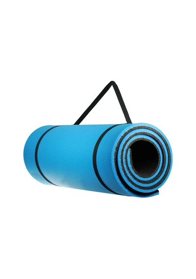 Mobee 6,5mm Taşıma Askılı Kamp Matı Mavi 150x50cm Mavi